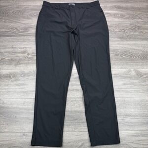 VRST Commuter Pants Mens 38x30 Black 5 Pocket Golf Performance Stretch Preppy